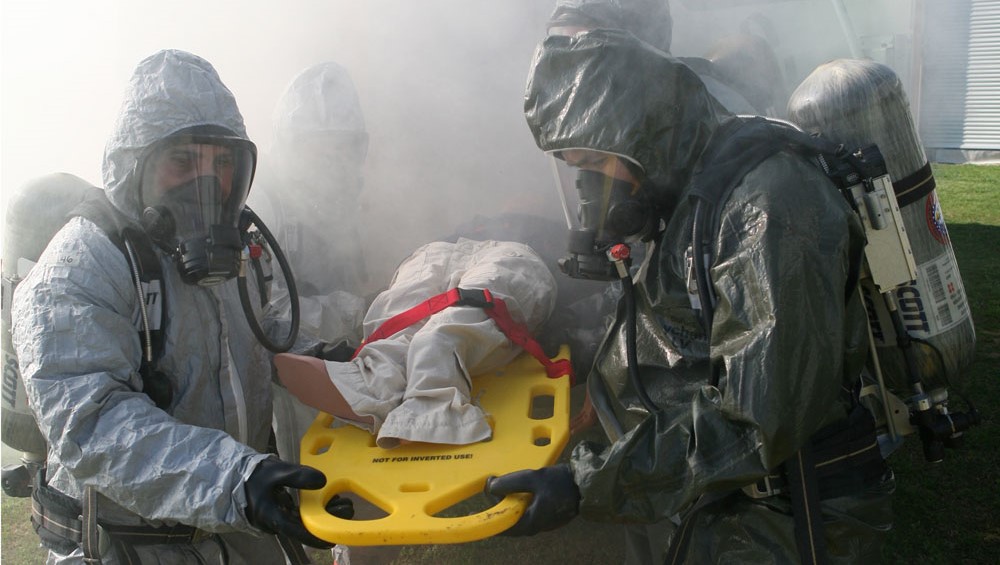 Training at the CDP.